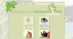 Desktop Screenshot of lakewoodpark.org